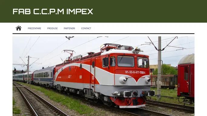Reparatii locomotive, piese de schimb locomotive FAB C.C.P.M. IMPEX