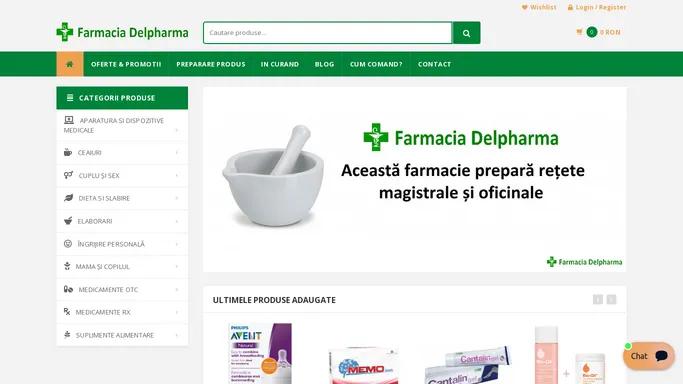 Farmacia Delpharma - Magazin online