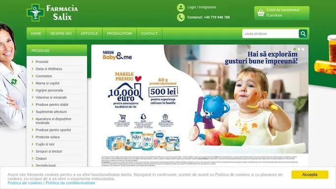 Farmacia Salix - Farmacie online