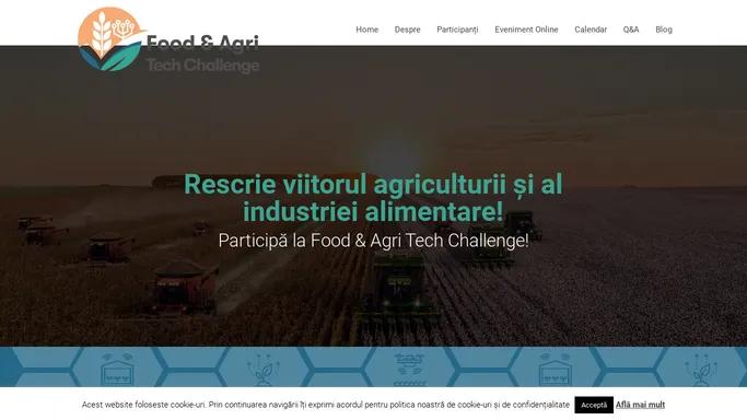 Descopera Food & Agri Tech Challenge!