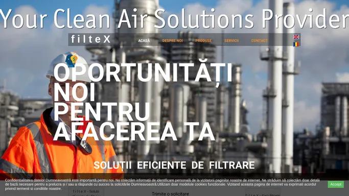 FilteX Saci filtranti pentru aplicatii industriale
