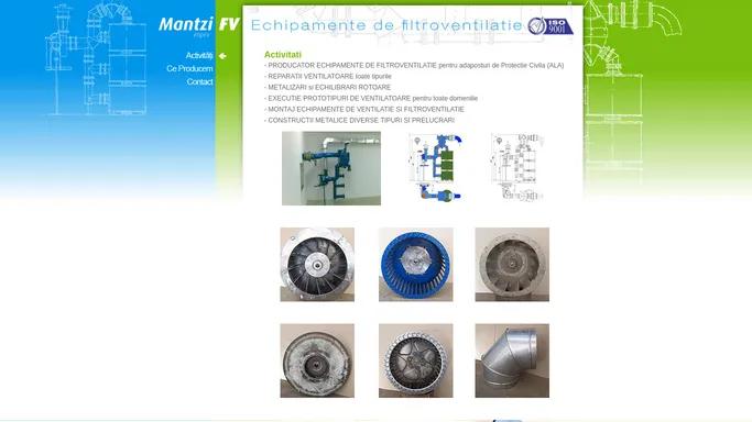 Mantzi impex- echipamente de filtroventilatie