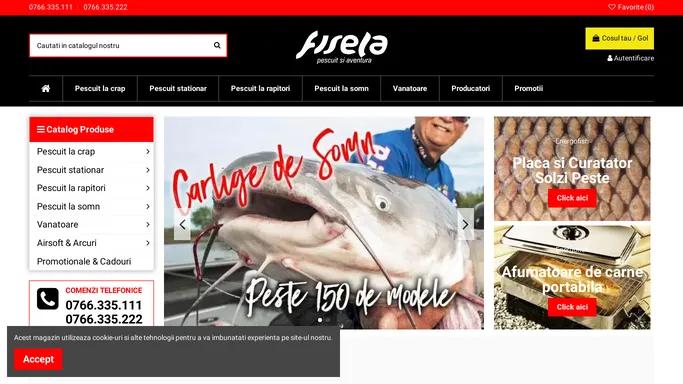 Magazin online de pescuit Fisela