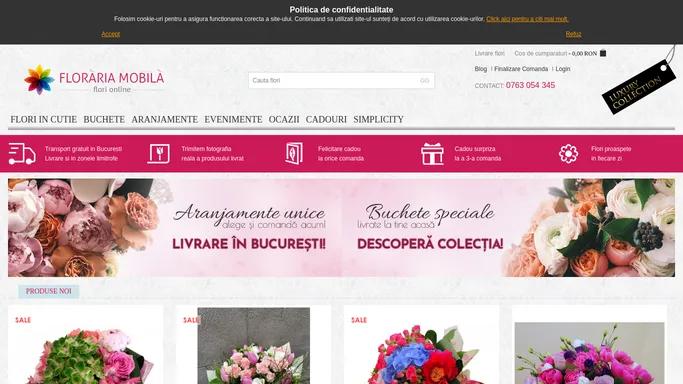 Flori online | Floraria Mobila