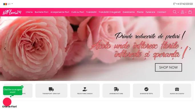 Florarie online Flori24 - Livrare flori rapida si gratuita