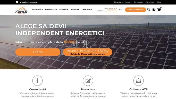 Home page - FomcoSolar
