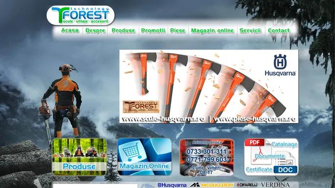 Forest Technology - Scule, utilaje, accesorii.