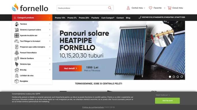 Fornello.ro - magazin online de instalatii termice si sanitare