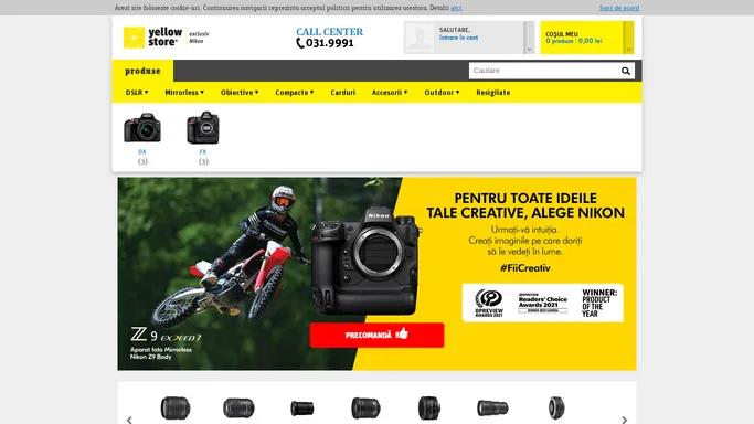 Magazin Exclusiv Nikon | YellowStore.ro