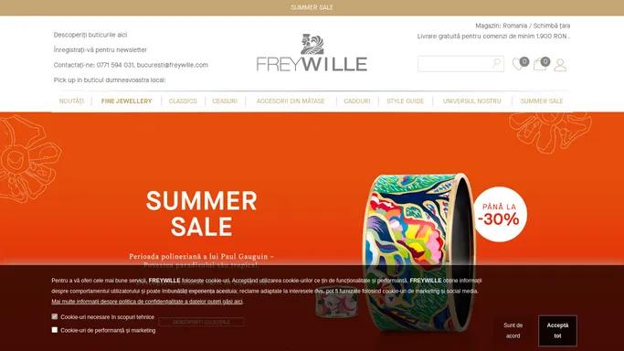 FREYWILLE - Online Boutique