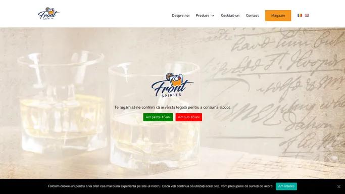 Front Spirits – importator si distribuitor de bauturi fine