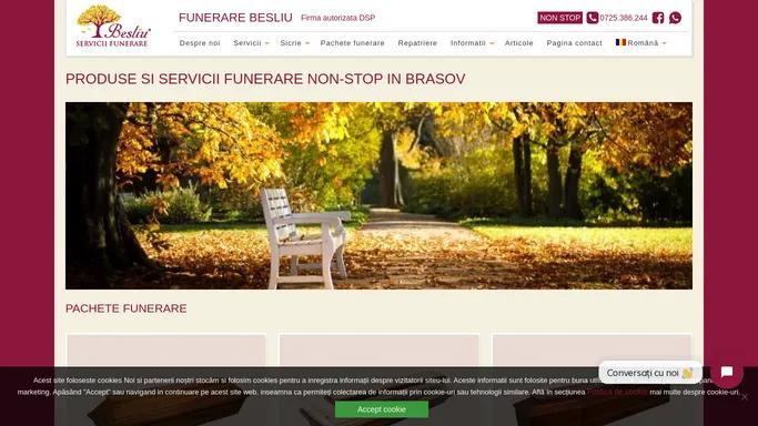 Produse si servicii funerare Non-stop in Brasov – Funerare Besliu