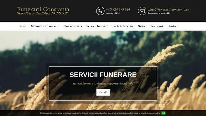 Casa Funerara Stanicol - Servicii funerare complete Constanta - Pompe Funebre - Funerarii Constanta