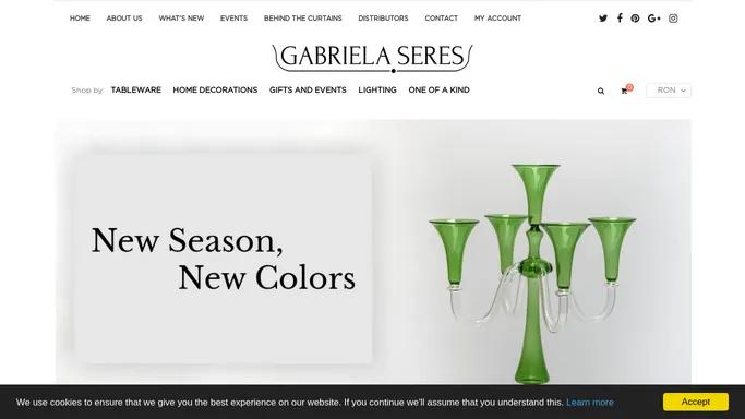 Gabriela Seres- Handmade Glassware – Gabriela Seres e-shop