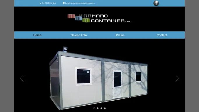 Containere Modulare - Containere Paza - Containere Birou - Preturi - Gamaro Container Brasov