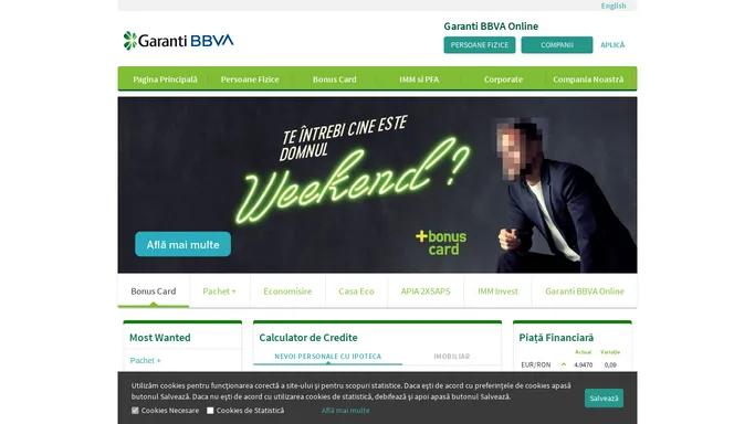 Homepage | Garanti BBVA
