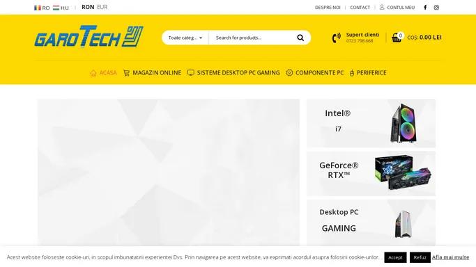 Garotech - Vanzari echipamente hardware & software & mentenanta IT&C Timisoara