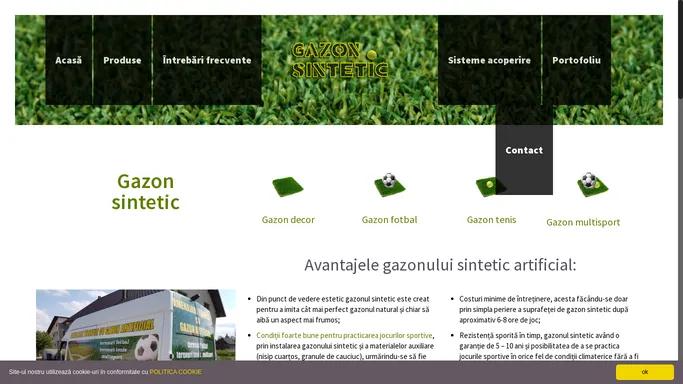 Amenajare gazon sportiv artificial sintetic | Gazonsintetic.ro