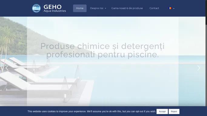 Geho Group – Constructie piscine si produse intretinere | Calitate germana | Fara compromisuri