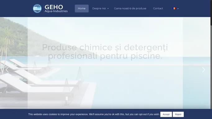 Geho Group – Constructie piscine si produse intretinere | Calitate germana | Fara compromisuri