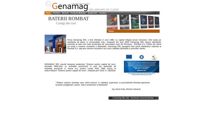 Genamag SRL Brasov, Distribuitor Autorizat Baterii Rombat