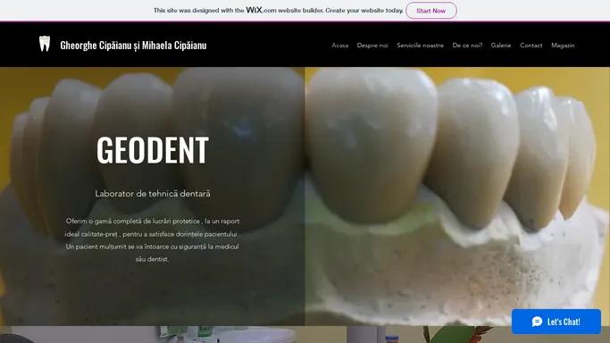 Laborator de tehnica dentara | Geodent | Cluj-Napoca
