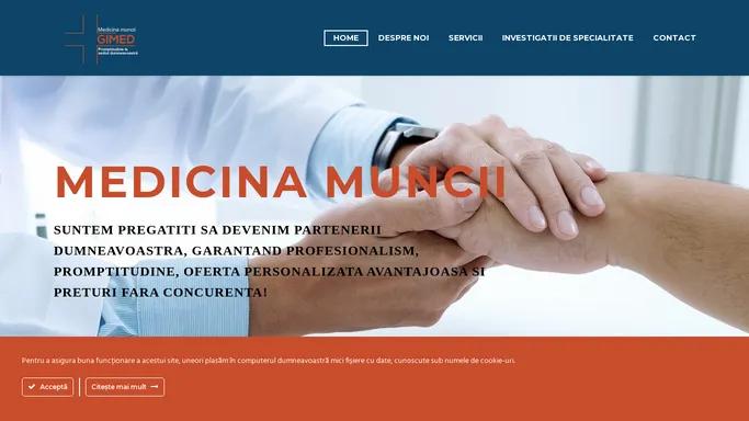 Medicina Muncii Bucuresti | Fisa Aptitudini de Angajare Bucuresti | Gimed