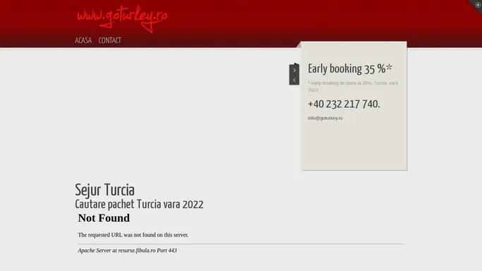 Sejur Turcia - oferte last minute Turcia, hoteluri Antalya