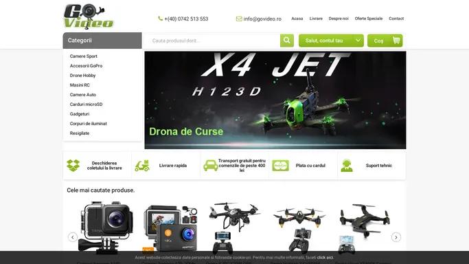 GoPro | Camere Sport si Drone - Govideo.ro
