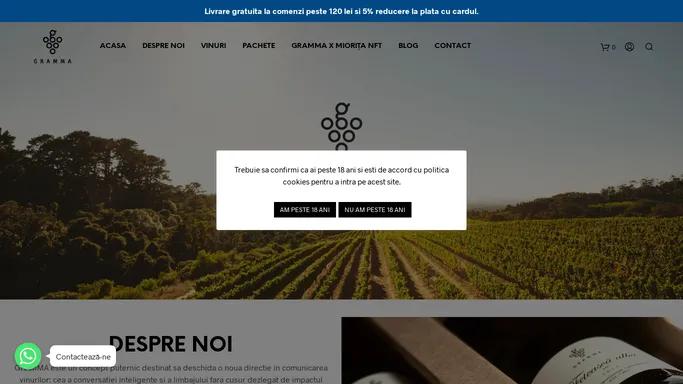 Magazin de Vinuri Online - GRAMMA Wines Vinul Conversatiei
