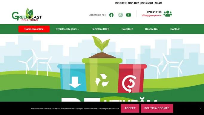 Solutii Complete de Reciclare - GreenPlast