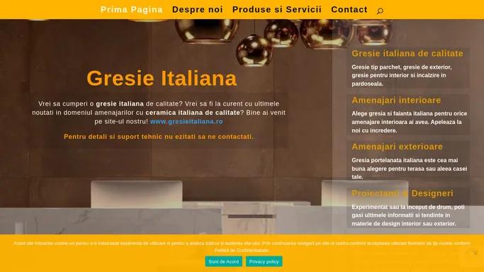 Gresie Italiana by Angel Company - Ceramica italiana pentru orice proiect