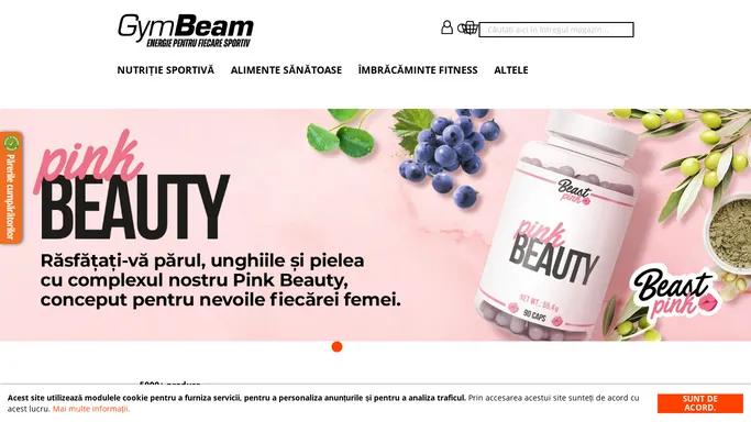 GymBeam - magazin online cu suplimente nutritive pentru sportivi