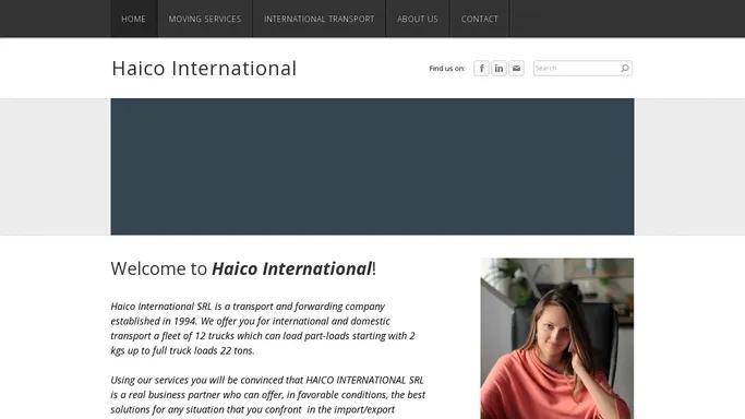 Haico International - Home