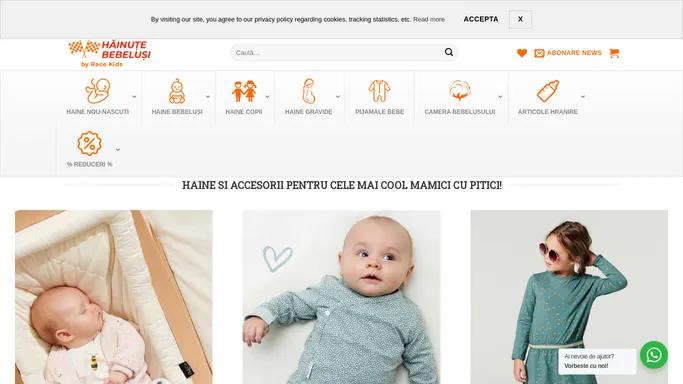 Hainute Bebelusi - Magazin online pentru mame si copii