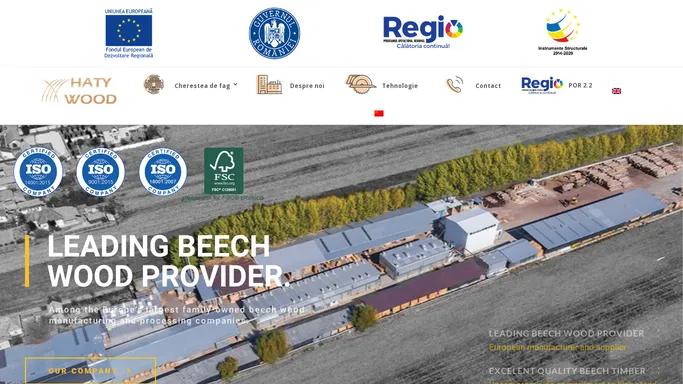 Haty.ro | Romanian Beech Wood Leading Provider