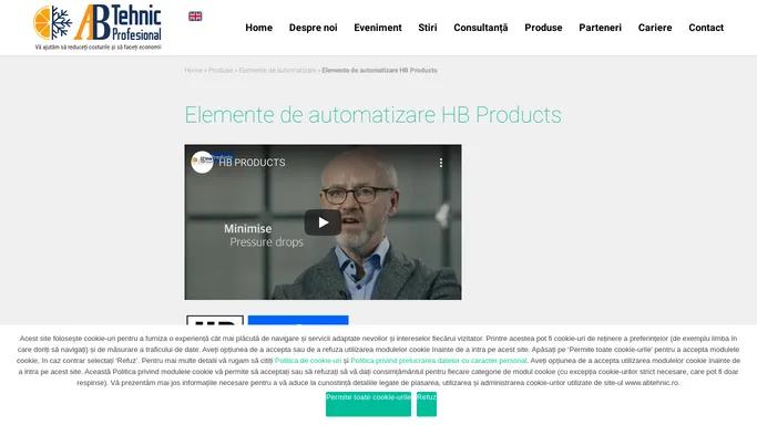 Elemente de automatizare HB Products| ABTehnic Profesional