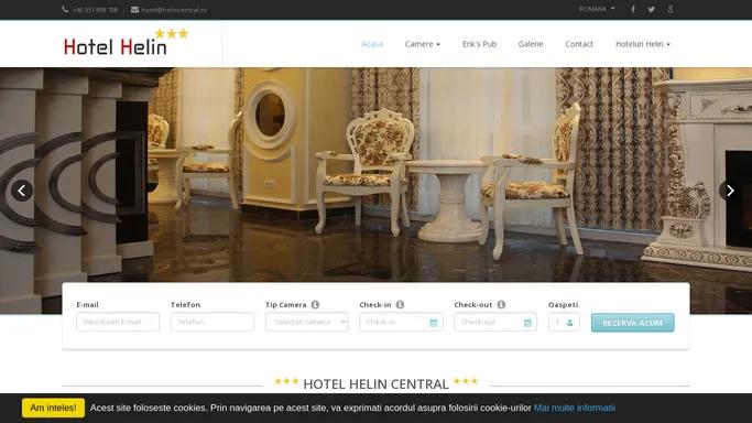 HOTEL HELIN CENTRAL *** Cazare Hoteluri Craiova