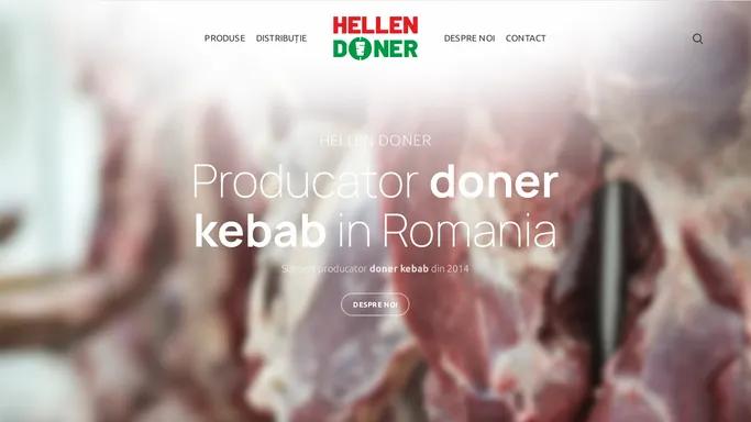 HELLEN HAS DONER – Producator doner kebab si distribuitor