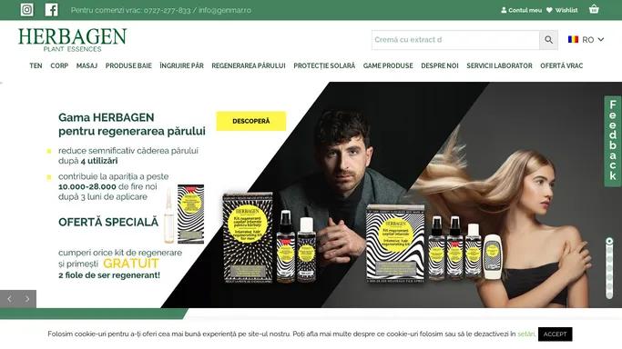 Herbagen Romania magazin online produse cosmetice