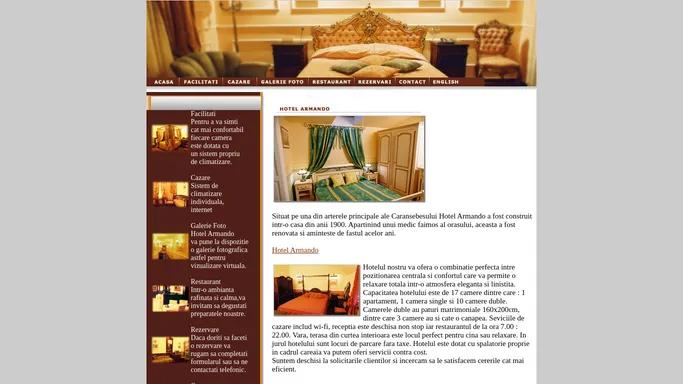 Hotel Armando - Pagina Principala