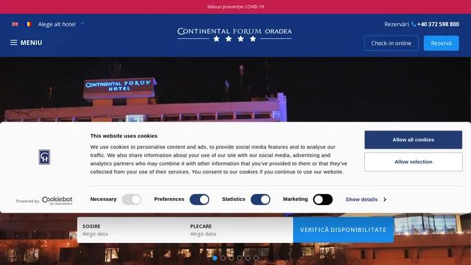 Hotel Oradea 4 stele | Hotel in Oradea | Continental Forum Oradea ****