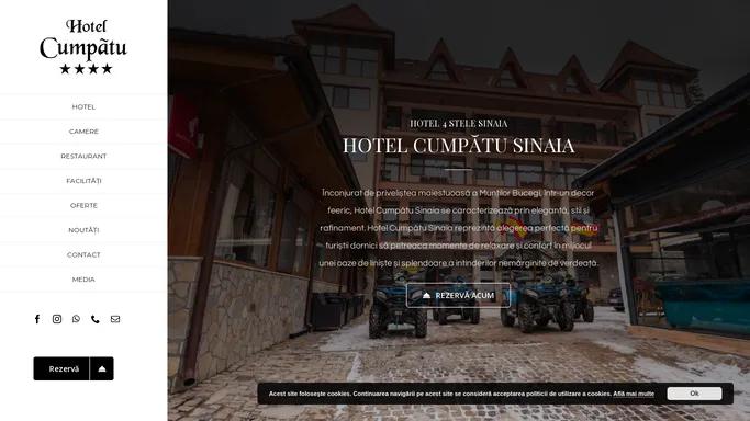 Hotel Cumpatu **** Sinaia - Hotel 4 stele Sinaia, Romania