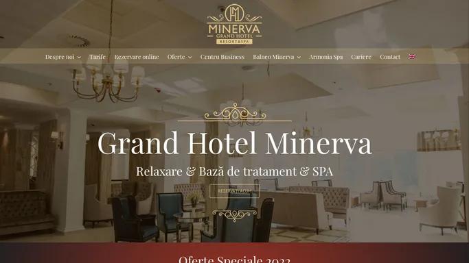 Grand Hotel Minerva – Hotel, centru de recuperare, SPA – Baile Herculane