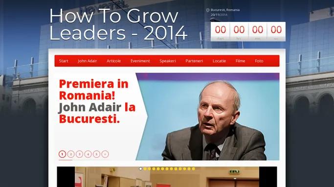 How To Grow Leaders – Romania