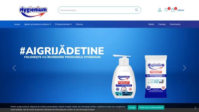 Hygieniumshop.ro - primul magazin online romanesc de produse dezinfectante - Hygieniumshop.ro - primul magazin online romanesc de produse dezinfectante