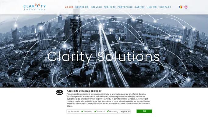 Consultanta management | Consultanta fonduri europene | Clarity Solutions