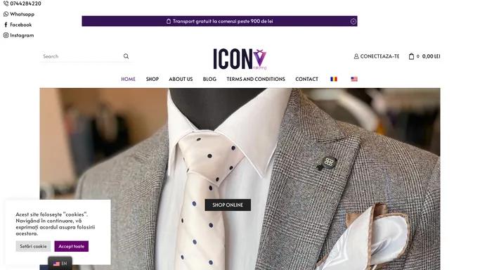 ICON Tailoring | Magazinul tau de Costume Premium si Accesorii