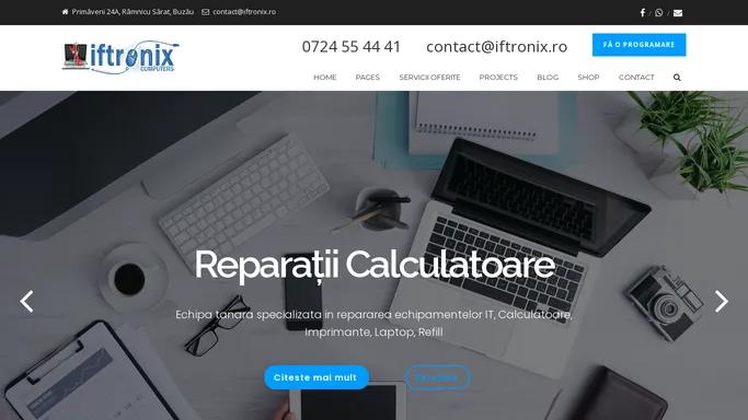 Service Calculatoare - IFTRONIX - Service Calculatoare