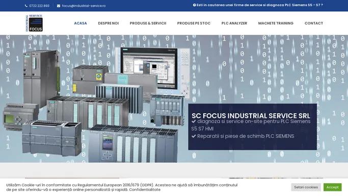 Focus Industrial Service SRL – automatizari industriale, piese de schimb